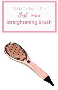 How To Find The Best Hair Straightening Brush For Your Needs #hairstraighteningbrush #rosegold #haircare #smoothhair #electricbrush Brush Curling, Best Highlighter, Best Hair Straightener, Detangling Hair, Iron Hair, 5 Dollars, Frizz Free Hair