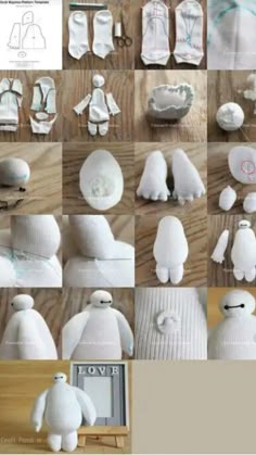 the instructions for how to make an adorable stuffed animal with clothes and shoes on it