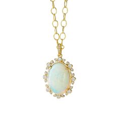 Syna Jewelry - Mogul 18K Yellow Gold Ethiopian Opal Pendant | Manfredi Jewels Yellow Gold Setting, Champagne Diamond, Ancient Romans, Opal Pendants, Gold Set, Opal Jewelry, Jewelry Creation, Ethiopian Opal, Jewelry Branding