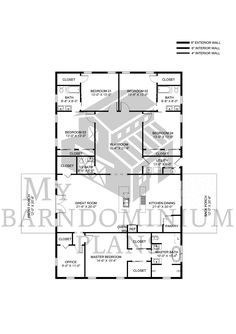 the floor plan for an apartment building