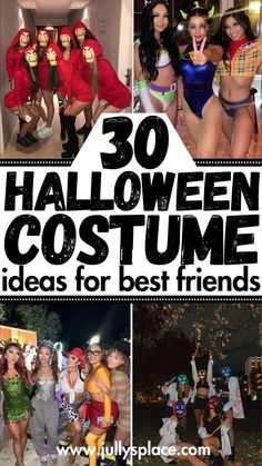 halloween costume ideas, halloween costumes, bff halloween costumes ideas , group halloween costumes, best friends halloween costume ideas Costume Ideas For Best Friends, Halloween Costume Ideas For Best Friends, Best Friend Halloween Costume Ideas, Tv Show Halloween Costumes, Best Friend Halloween, Ideas For Best Friends, Famous Duos, Best Friend Halloween Costumes