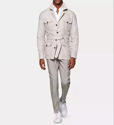 Retro Mens Cotton Linen Safari Jacket Breathable Belted Hunting Coat Casual Tops | eBay Casual White Sport Coat For Business, Hunt Coat, Staff Uniforms, Safari Jacket, Linen Casual, Casual Coat, Brands Outlet, Jacket Coat, Cotton Linen