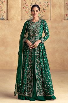 Anarkali Tops, Anarkali Lehenga, Lehenga Suit, Lehenga Wedding, Green Lehenga, Red Lehenga