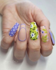 Nailart Designs, Pastel Palettes, Spring Nail Ideas, Nail Piercing, Nails 2017, Nail Time, Cute Spring Nails, Edgy Nails, Floral Nail Art