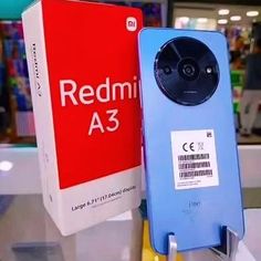 the new redmi a3 camera is on display at an electronics store in china