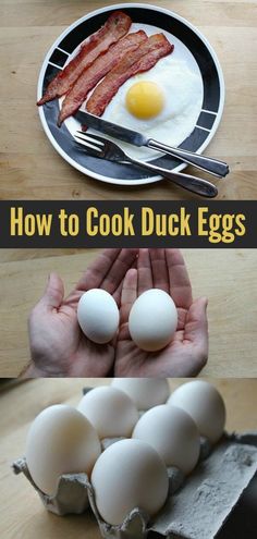 how to cook duck eggs in the microwave