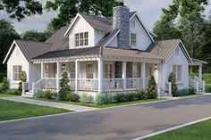 this is an artist's rendering of the cottage