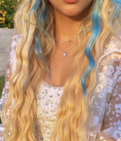 Blonde Wavy Hair, Blue Green Eyes, Lagoona Blue, Cinderella Story, Birthday Hair, Hair Aesthetic, Dye My Hair, Hair Inspo Color, Surfer Girl