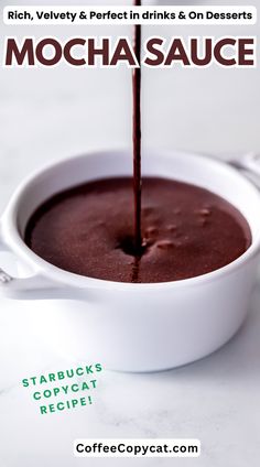 Starbucks Chocolate Syrup Recipe, Mocha Syrup Recipe For Coffee, Homemade Coffee Sauce, Mocha Espresso Drink, Homemade Mocha Sauce, Homemade Mocha Syrup, Peppermint Mocha Syrup Recipe, Starbucks Mocha Recipe, White Mocha Sauce Recipe