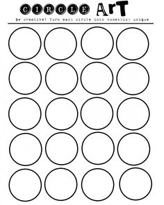 I like to foster kids creativity! and I saw this random circle art that lets the kids fill it in with how ever they want!….and I instantly loved it! and I tried following the link and found nothing…so I had to whip up some printables! You can print one on each side of the paper! […] Trin For Trin Tegning, Art Sub Lessons, Art Sub Plans, Art Handouts, Paper Garlands, Group Counseling, Dot Day, Art Worksheets, Kids Imagination