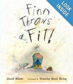 the book cover for finn throws a fiff