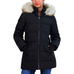 Brand New With Tags Featuring: Nautica Ladies' Heavy Puffer Jacket With Fur Colors: Black Removable Faux Fur Hood Thumbhole Wrist Cuffs Water Resistant Wind Resistant Recycle Fill Detachable Faux Fur Hood Rib Knit Cuffs Detail Two Chest Pockets Two Zippered Hand Pockets Content: Shell And Lining: 100% Polyester Insulation: 100% Polyester Approximately 220 Gsm Midweight Sizing: Sizes: Xs Xxl Size Conversion: Xs = 2 | S = 4-6 | M = 8-10 | L = 12-14 | Xl = 16 | Xxl = 18-20 Price To Sell Tope-Rated Seller Ships Same Or Next Day Smoke Free/Pet Free Environment Locah90 Faux Fur Trim Down Outerwear For Cold Weather, Cold Weather Outerwear With Faux Fur Trim, Down Outerwear With Faux Fur Trim For Cold Weather, Outdoor Down Outerwear With Faux Fur Trim, Black Down Outerwear With Faux Fur Trim, Puffer Jacket With Fur, White Puffer Jacket, Pink Puffer Jacket, Blue Puffer Jacket