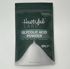 INCI Name: Glycolic acid Producer:  Huetiful Labs. We are primarily a hair care company that manufactures products. Our glycolic acid powder is used to make our Huetiful Glycolic Strengthening Treatment and we are offering our raw materials for your DIY use. Because we use it in bulk, we can pass the savings along to customers.  Benefits: Can reduce the appearance of fine lines, irregular pigmentation, age spots & decreases enlarged pores Very useful in exfoliating products as alpha-hydroxy acid Exfoliating Products, Aha Peel, Acid Peel, Skin Burns, Scalp Scrub, Alpha Hydroxy Acid, Enlarged Pores, Facial Toner, Cream Lotion