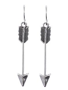 Minimalist Silver Tone Arrow Tribal Earrings #dazzledbyjewels #earrings #ootd #fashionjewelry #arrow #tribal #minimalistjewelry #giftsforher Arrow Jewelry, Patina Earrings, Arrow Earrings, Bohemian Handmade, Fish Hook Earrings, Boho Gifts, Earring Sale, Minimalist Earrings, Fish Hook