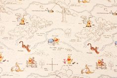 winnie the pooh disney world map wallpaper