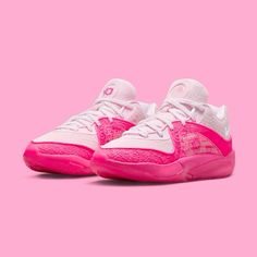 Basketball Shoes Aunt Pearl, Kd Shoes Pink, Nike Kd Aunt Pearl, Volly Ball Shoes, Nike Pink Basketball Shoes, Basketball Sneakers Womens, Pink Nike Volleyball Shoes, Woman Basketball Shoes, Nike Basketball Shoes For Men