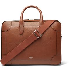 Mulberry - Belgrave Full-Grain Leather Briefcase Wayhaven Chronicles, Mens Designer Bag, Cool Messenger Bags, Paul Smith Shoes, Leather Trend, Mulberry Bag, Document Bag, Thoughtful Gift Ideas, Latest Bags