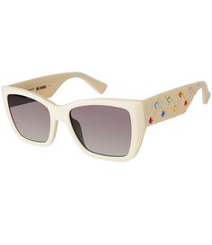 Kurt Geiger London Women's KGL1010B Kensington 54mm Rectangle Gradient Lens Sunglasses | Dillard's White Rectangular Glass Sunglasses, Trendy Multicolor Rectangular Sunglasses, Multicolor Rectangular Sunglasses With Tinted Lenses, Multicolor Rectangular Tinted Sunglasses, London Women, Summer Closet, Ladies Of London, Eyewear Womens, Kurt Geiger