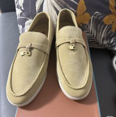 Brand New With Box And Dust Bag Lora Piana Shoes Men, Loro Piana Shoes, Loro Piana, Shoes Color, Slip Ons, Shoe Shop, Loafer Shoes, Dust Bag, Loafers