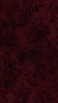 an image of a red background with roses