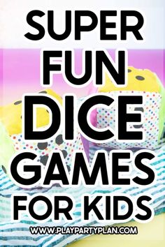 At Home Games For Kids, Diy Dice Games, Dice Games For Kids, Games To Play Inside, Home Games For Kids, Family Night Activities, Family Games Indoor, Diy Dice, Custom Dice