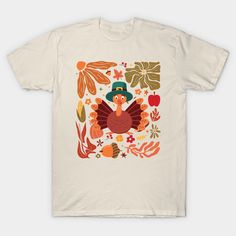 Boho Floral Turkey Funny Thanksgiving Autumns Fall -- Choose from our vast selection of Crewneck and V-Neck T-Shirts to match with your favorite design to make the perfect graphic T-Shirt. Pick your favorite: Classic, Boxy, Tri-Blend, V-Neck, or Premium. Customize your color! For men and women. Funny Thanksgiving, Boho Floral, V Neck T Shirt, Graphic T Shirt, Graphic Tshirt, Thanksgiving, V Neck, For Men, T Shirts