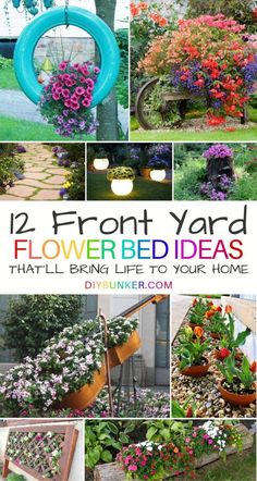 flower bed ideas that'll bring life to your home