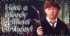 Harry Potter Birthday Cards, Happy Birthday For Him, Happy 24th Birthday, Birthday Wishes For Her, Funny Wishes