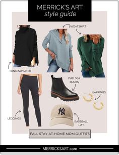 Ways To Wear A Sweater, Sweater Over A Dress, Back Tuck, Outfits For Fall, Comfy Jumpsuits, Front Tuck, Comfy Jeans, Tunic Sweatshirt, Half Zip Sweatshirt