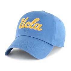 Cheer on the your favorite school or alma mater in style with this officially Licensed National Collegiate Athletics Association Hat. Wether you are on campus, attending a game, at school, out for the night or tailgating this cap makes your allegiance unmistakable with team colors and logo. This fully adjustbale hat celebrates your favorite school! Preppy Family, Back Tuck, Ucla Bruins, Alma Mater, Scarf Hat, Clean Up, Hat Sizes, Team Colors, Team Logo