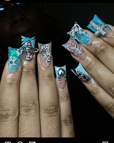 Big Nails, Nails Board, Girly Acrylic, Punk Nails, Hard Nails, Colored Acrylic, Colored Acrylic Nails