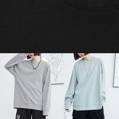 Women casual cotton autumn clothes For Women Neckline black blouse Materials used: cotton blendedMeasurement:Size L/BUST-116cm length 71cm / 27.69"bust 116cm / 45.24"Shoulder 58cm / 22.62"Sleeve length 57cm / 22.23"Size XL/BUST-120cm length 73cm / 28.47"bust 120cm / 46.8"Shoulder 60cm / 23.4"Sleeve length 57.5cm / 22.425"Size 2XL/BUST-124cm length 75cm / 29.25"bust 124cm / 48.36"Shoulder 62cm / 24.18"Sleeve length 58cm / 22.62"We ship worldwide.Tracking numbers provided for all orders. Fall Cotton Long Sleeve Top For Streetwear, Black Oversized Long Sleeve Top, Cotton Long Sleeve Top In Solid Color, Black Oversized Casual Long Sleeve Top, Oversized Black Long Sleeve Top For Spring, Oversized Black Long Sleeve Top Casual, Black Cotton Relaxed Fit Long Sleeve Top, Black Cotton Long Sleeve Top With Relaxed Fit, Black Relaxed Fit Cotton Long Sleeve Top