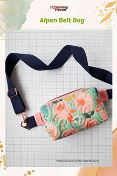 Alpen Belt Bag Belt Bag Pattern, Pouch Pattern, Quilted Totes, Bag Patterns To Sew