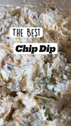 the best chip dip recipe ever