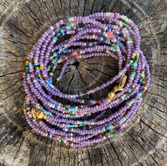 Purple Waist Beads