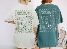 ✺ GREETINGS FROM CAMP BACH ✺ CAMP BACHELORETTE GRAPHIC SHIRT  ✺ Get this trendy Comfort Colors graphic tee. * Q U I C K F A C T S * This design is a unique, one-of-a-kind awesome illustration that has been created in house. ✺ 100% ring-spun cotton ✺ Medium fabric ✺ Relaxed fit PLEASE NOTE: The design has a distressed effect, it's meant to look worn out/scratched ! Colours may appear different on different digital screens and may not be a true representation of the actual colours. This is a Unisex T-Shirt which you can use as an Oversize T-Shirt Dress, please check the dimensions to make sure you are happy with the size ! * K E E P S H O P P I N G *   * Shop our entire Bachelorette collection here: https://www.etsy.com/au/shop/thingsyoureallylike?ref=profile_header&section_id=35146885 * PRO Camp Bachelorette Shirts, Bach Shirts, Lake Bachelorette, Camp Bach, Bachelorette Theme, Camping Club, Camp Theme, Themed Bachelorette, Bachelorette Tshirts