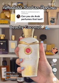 Arabic Perfume, Perfume Scents