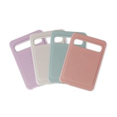 four different colored cases for samsung phones