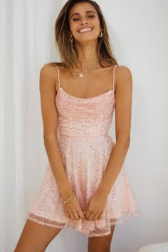 Shop the Marbella Sequin Embellished Scoop Neck Mini Dress Pink | Selfie Leslie Pink Hoco Dress, Mini Dress Sequin, Mitzvah Dresses, Cute Homecoming Dresses, Ice Dresses, Mini Dress Pink, Pink Mini Dress, Spaghetti Strap Mini Dress, Grad Dresses