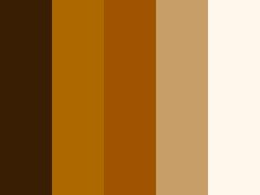 the color palette is brown and white