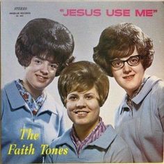 the cover of jesus use me magazine featuring three women in blue sweaters and glasses