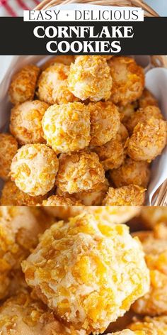 Easy cornflake cookies recipe that yields buttery, crunchy and tasty cornflake cookies. Cornflake cookies are great for Chinese New Year or festive seasons.