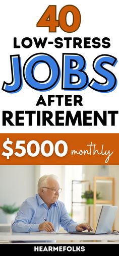 Jobs for retirees: Here are some of the best work from home jobs for seniors, jobs over 40, jobs at 40, best jobs for women over 40, who want to make extra cash on the side during their spare time. These low stress online jobs are so easy to be done by anyone even people without college degrees. #seniors #seniorcitizen #jobsforseniors #jobsfor14 #jobsforretirees #jobsover40 #jobsat40 #jobsfor40yearsold #makemoneyonline #onlinejobs #workfromhomejobs #sidejobs #money #careeradvice #parttimejobs Work From Home Jobs For Seniors, Work From Home Ideas For Women, Easy Work From Home Jobs, College Degrees, Jobs From Home, Jobs For Women