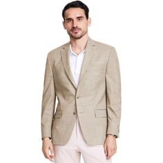 When You Need To Look Sleek And Sophisticated At Your Next Semi-Casual Event, Reach For This Classic-Fit Sport Coat From Michael Kors, An Unbeatable Match With Button-Downs, Chinos And Jeans. Notched Lapel. Two-Button Closure; Kissing Buttons At The Cuff. Welt Pocket At Left Chest; Two Front Flap Pockets; Internal Pockets. Center Vent; Fully Lined Condition: New With Tags Size: 40 Short Color: Tan Material Composition: 75% Polyester, 23% Viscose, 2% Spandex Style Number: Ktnn1k2y1205 Care: Dry C Elegant Fitted Michael Kors Outerwear, Spring Business Casual Flat Front Suits, Michael Kors Long Sleeve Blazer For Work, Michael Kors Tailored Notch Lapel Blazer, Michael Kors Tailored Blazer With Notch Lapel, Michael Kors Formal Notch Lapel Outerwear, Michael Kors Notch Lapel Outerwear For Formal Occasions, Classic Long Sleeve Michael Kors Blazer, Michael Kors Elegant Formal Outerwear