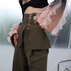 S To L Paper Bag Waist Pants, Wide Pants, Wide Legs, Wide Leg Pants, Pant Jumpsuit, Wide Leg, High Rise, Pants For Women, Womens Sizes