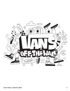 Tshirt Graffiti Design, Vans Shirt Design, Vans Doodle, Skatepark Illustration, Vans Illustration, Skater Illustration, Nike Logo Wallpapers, Vector Portrait Illustration