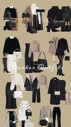 00s Mode, Capsule Wardrobe Casual, Capsule Wardrobe Women, Fashion Capsule Wardrobe, Winter Fashion Outfits Casual, Chique Outfits, Classy Work Outfits, Stylish Work Outfits, Casual Work Outfits