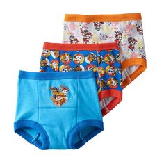 Help your toddler get ready for his next big step wearing these boys' Paw Patrol training pants, featuring Chase, Marshall and Rubble. Covered waistband & leg openings will not bind or pinch Full rise design covers from waist to hip Colors and/or patterns may vary from product image FABRIC & CARE Cotton Machine wash Imported Size: 3T. Color: Multicolor. Gender: male. Material: Cotton Blend. Paw Patrol Vest, Paw Patrol Outfit Boy, Paw Patrol Shoes, Toddler Training Pants, Paw Patrol Chase, Paw Patrol Swimwear, Paw Patrol Bed Set, Paw Patrol Characters, Chase Paw Patrol