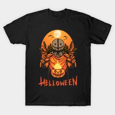 halloween night with trick treat sam -- Choose from our vast selection of Crewneck and V-Neck T-Shirts to match with your favorite design to make the perfect graphic T-Shirt. Pick your favorite: Classic, Boxy, Tri-Blend, V-Neck, or Premium. Customize your color! For men and women. Shirt Outfit Ideas, Quilt Size Chart, Tshirt Blanket, Halloween Horror Nights, Dog Christmas Gifts, Halloween Costume Ideas, Tshirt Pattern, Halloween Festival, Streetwear Tshirt