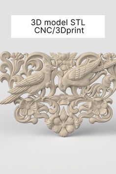 Highly detailed original 3d model in STL format  - which you can print on a 3D printer or cut it out on an CNC (Computer Numerical Control) router. Cut It Out, Cut It, 3d Printer, Router, 3d Printing, Printer, Computer, Gifts